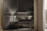 Luce Beige LED Italian Bedroom Set