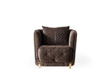Elit Brown Living Room Set