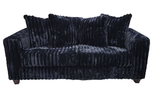 Gia Black 2-Piece Living Room Set