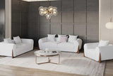 Stylus Ivory 2-Piece Living Room Set