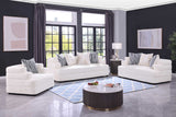 Stepso Cream Boucle Living Room Set
