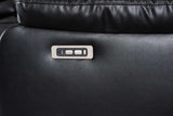 Turbo Black Power Reclining Sectional