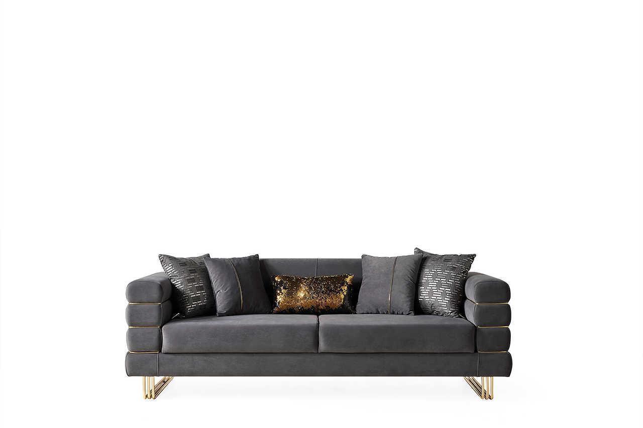 Luma Gray 2-Piece Living Room Set