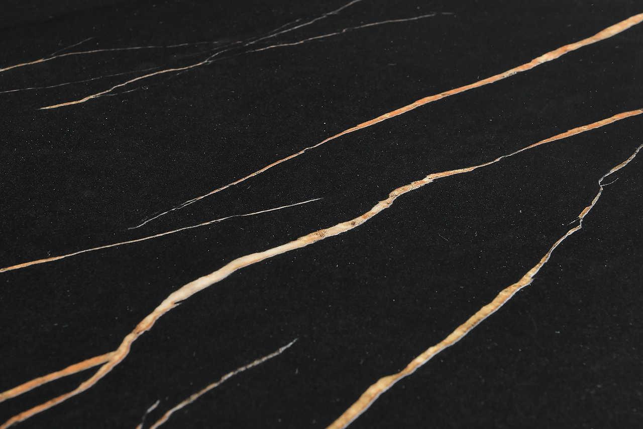 Giovanni Black Gold Dining Table