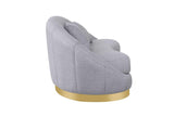 Olena Dove Gray 2-Piece Living Room Set