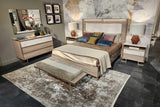 Luce Beige Nightstand