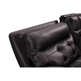 Starlight Brown Power/Adj Headrest Reclining Sectional