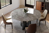 Luxe Faux Marble Dining Table #2