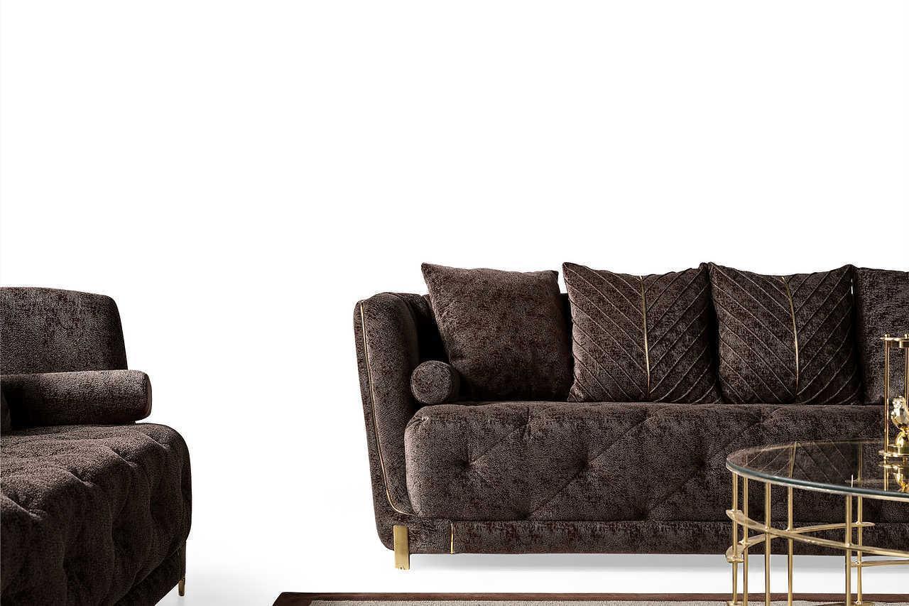 Elit Brown Living Room Set