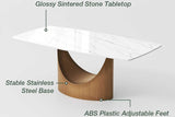 Lexi Glossy White Table