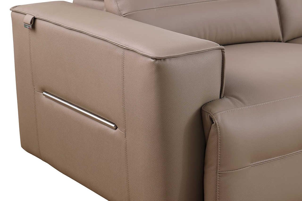 Nexus Brown Power Reclining Sectional