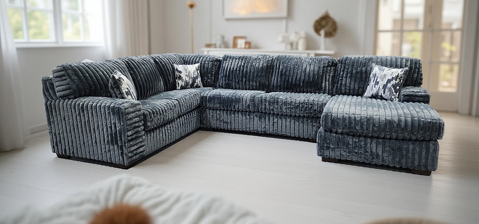 Austin Charcoal 3-Piece Sectional