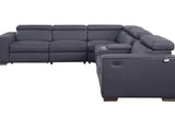 Picasso Dark Gray 6-Piece 2 Power Reclining Sectional