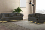Kelebek Gray Living Room Set