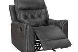 Rita Grey 3-Piece Reclining Set