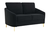 Lila Black Living Room Set