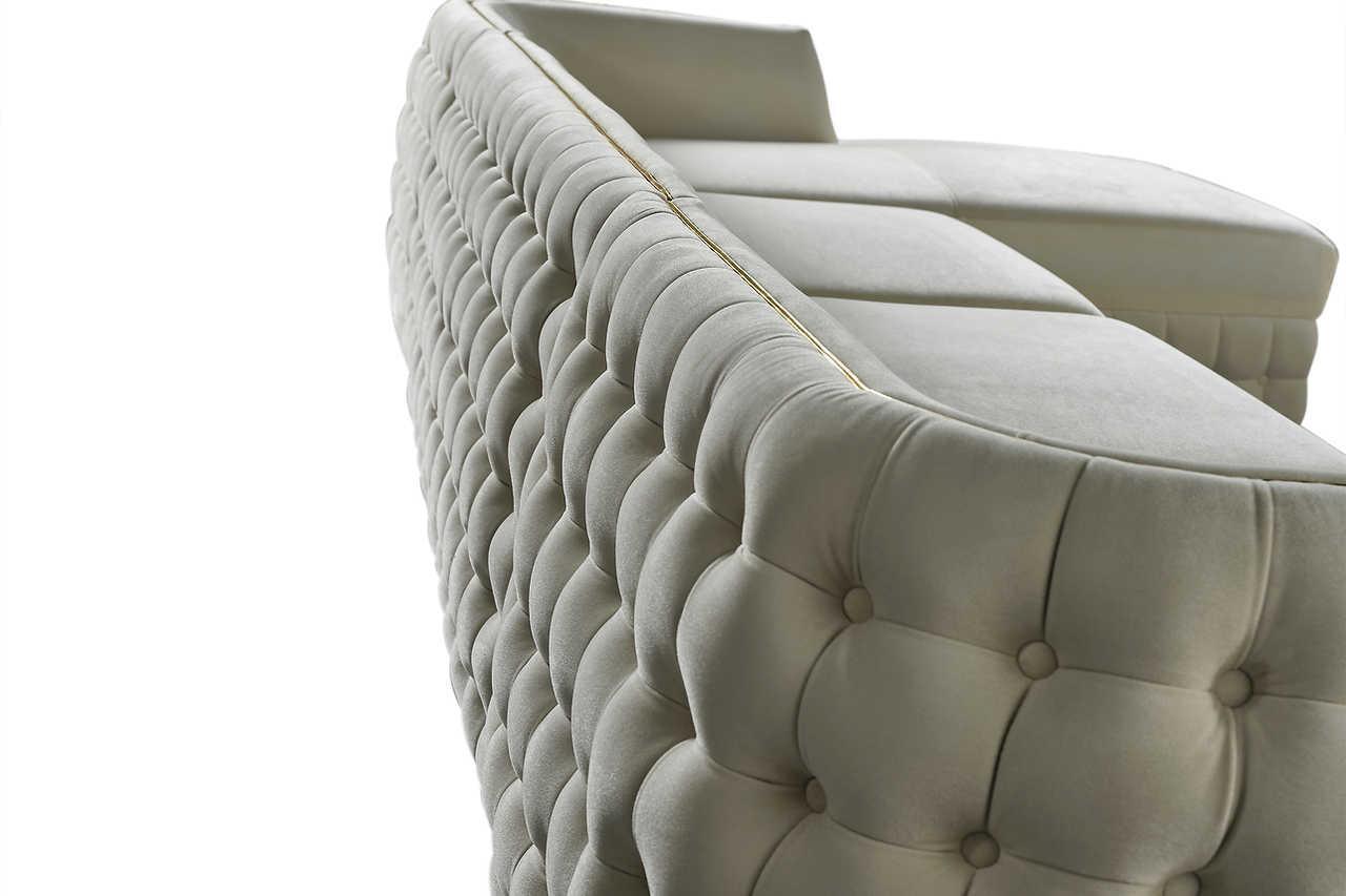 Sicilya Off White Sectional