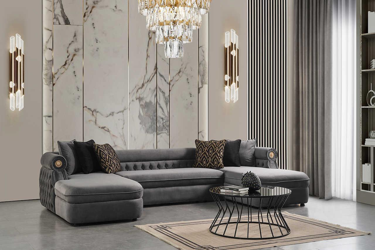 Brooklyn Gray Sectional