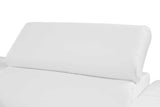 Picasso White 7-Piece 3 Power Reclining Sectional