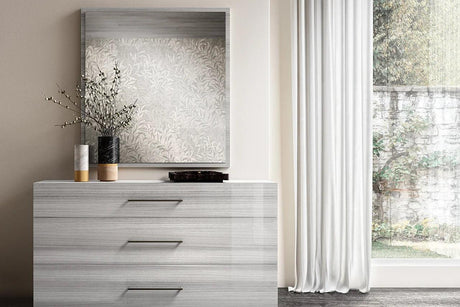 Mia Uph Light Gray Modern Contemporary Acacia Veneer, Wood And Engineered Wood Bedroom Set - Ella Furniture