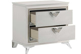 Chiara Majestic Gold Upholstered LED Panel Bedroom Set