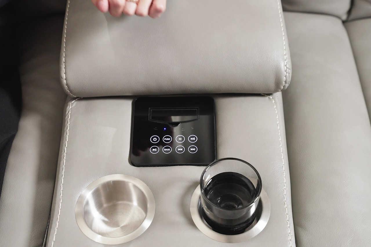 Innova Grey 3-Piece Reclining Set