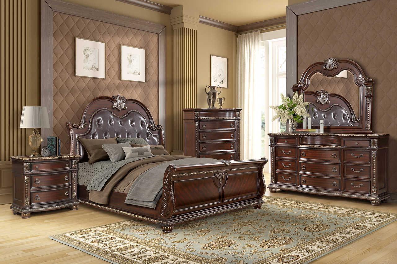 Castlefield Cherry Dresser & Mirror