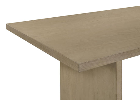 Decker 7-Piece 70-Inch Rectangular Counter Height Dining Set Grey and Natural Oak — product image 10