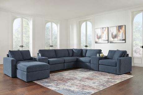 Modmax Ink 8-Piece Sectional with Ottoman — product image 2
