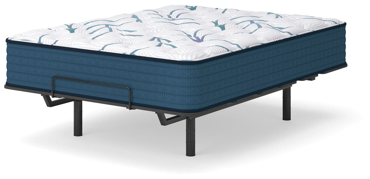 Limited Edition Plush 3.0 White Full Mattress — angled view