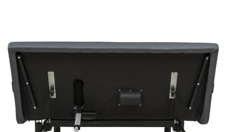 Weston Full Dual-Motor Massage Adjustable Bed Base in Black and Grey — product image 11