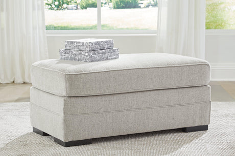 Eastonbridge Shadow Chair and Ottoman - Ella Furniture