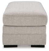 Eastonbridge Shadow Chair and Ottoman - Ella Furniture