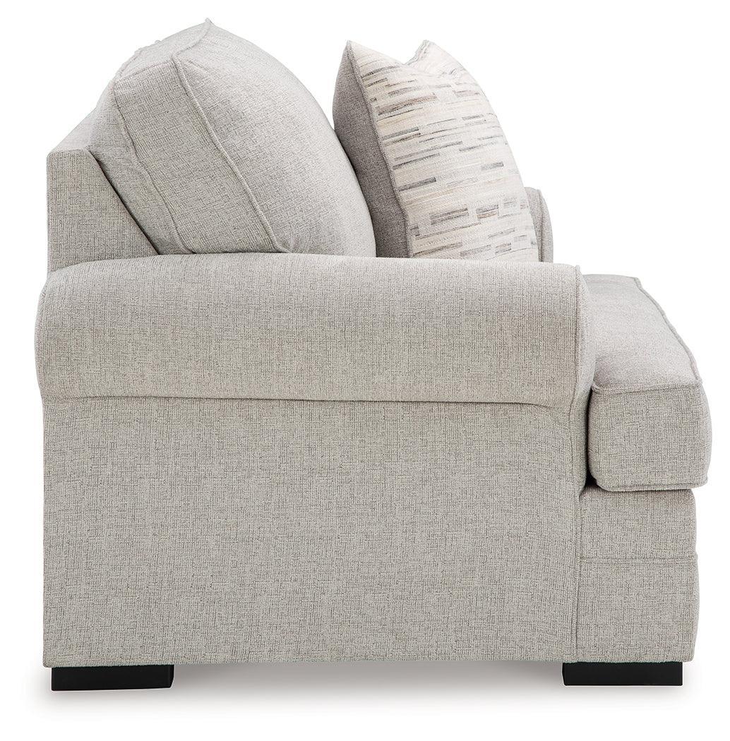 Eastonbridge Shadow Chair and Ottoman - Ella Furniture