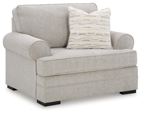Eastonbridge Shadow Chenille Oversized Chair - Ella Furniture