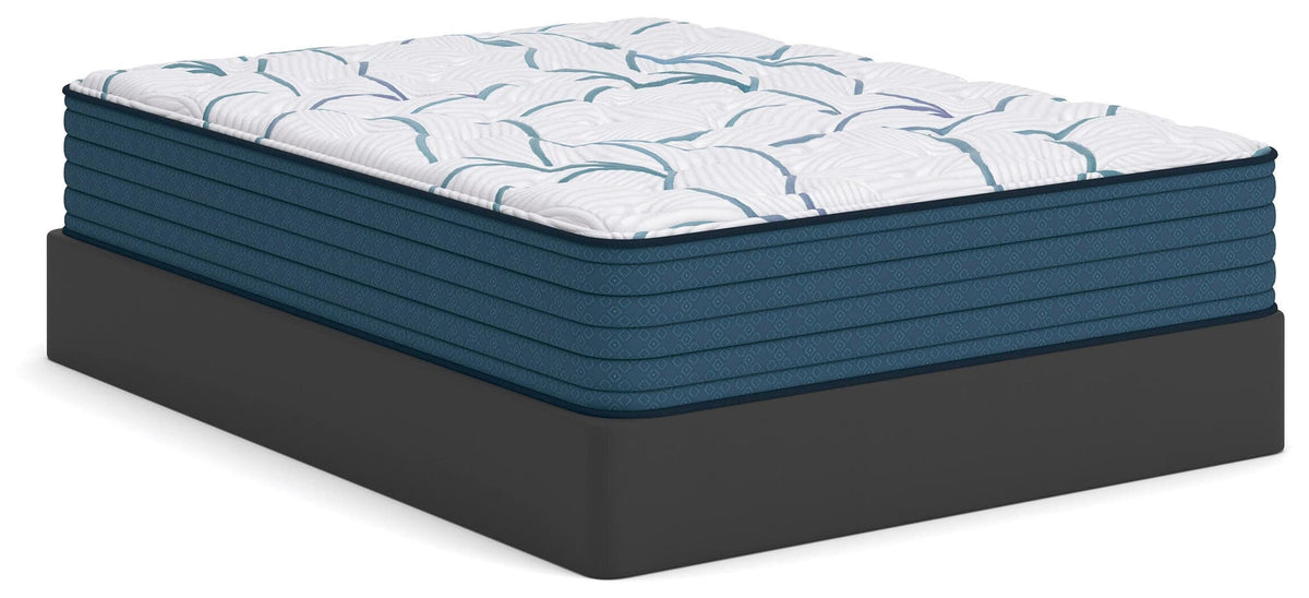 Limited Edition Plush 3.0 White Full Mattress — angled view