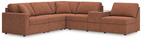 Modmax Spice 6-Piece Performance Fabric Sectional — product view