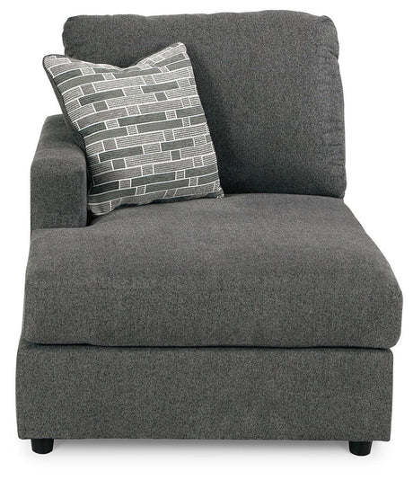 Edenfield Charcoal 3-Piece Sectional With Ottoman PKG014851 - 29003S1 | 2900308 - Ella Furniture