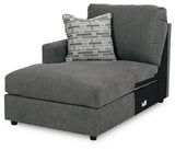 Edenfield Charcoal 3-Piece Sectional With Ottoman PKG014851 - 29003S1 | 2900308 - Ella Furniture