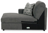 Edenfield Charcoal 3-Piece Sectional With Ottoman PKG014851 - 29003S1 | 2900308 - Ella Furniture
