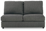 Edenfield Charcoal 3-Piece Sectional With Ottoman PKG014851 - 29003S1 | 2900308 - Ella Furniture