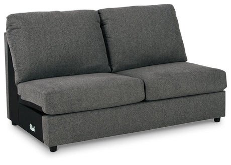 Edenfield Charcoal 3-Piece Sectional With Ottoman PKG014851 - 29003S1 | 2900308 - Ella Furniture