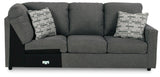 Edenfield Charcoal 3-Piece Sectional With Ottoman PKG014851 - 29003S1 | 2900308 - Ella Furniture