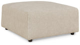 Edenfield Linen 3-Piece Sectional With Ottoman PKG014853 - 29004S1 | 2900408 - Ella Furniture