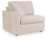 Modmax Oyster 4-Piece Sectional with Ottoman — angled view