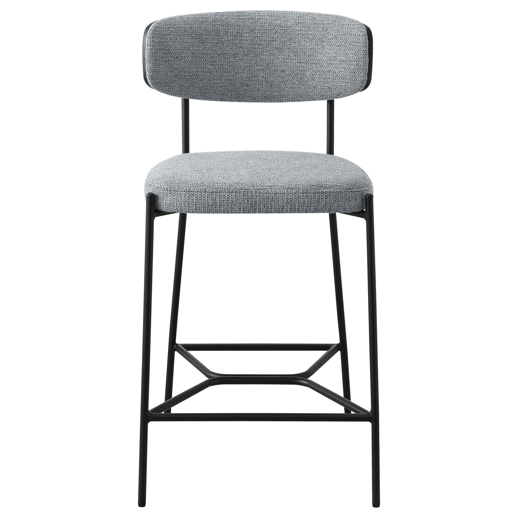 Elison Counter Height Bar Stool Grey (Set of 2) 182646 - Ella Furniture