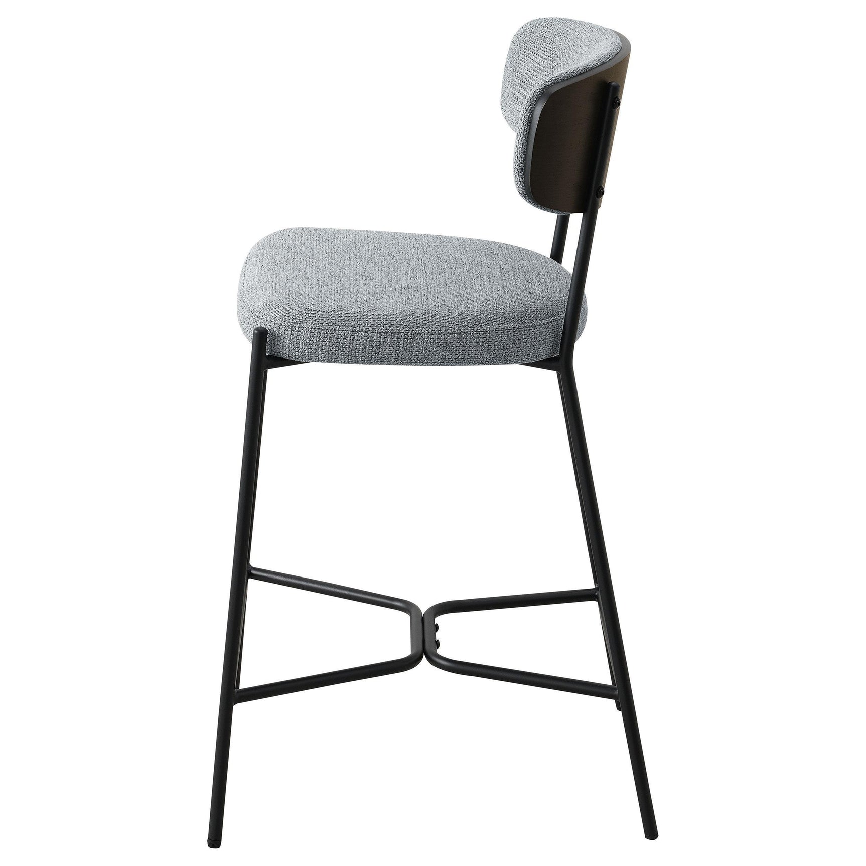 Elison Counter Height Bar Stool Grey (Set of 2) 182646 - Ella Furniture