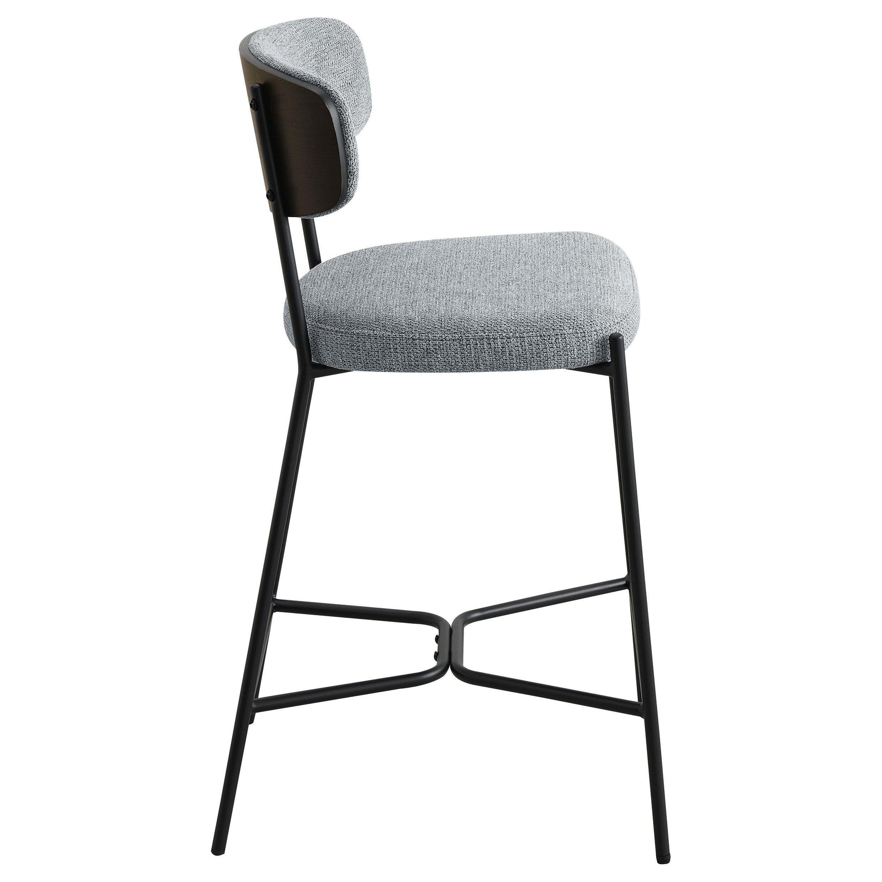 Elison Counter Height Bar Stool Grey (Set of 2) 182646 - Ella Furniture