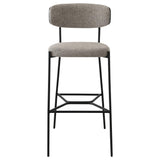 Elison Pub Height Bar Stool Light Brown (Set of 2) 182657 - Ella Furniture