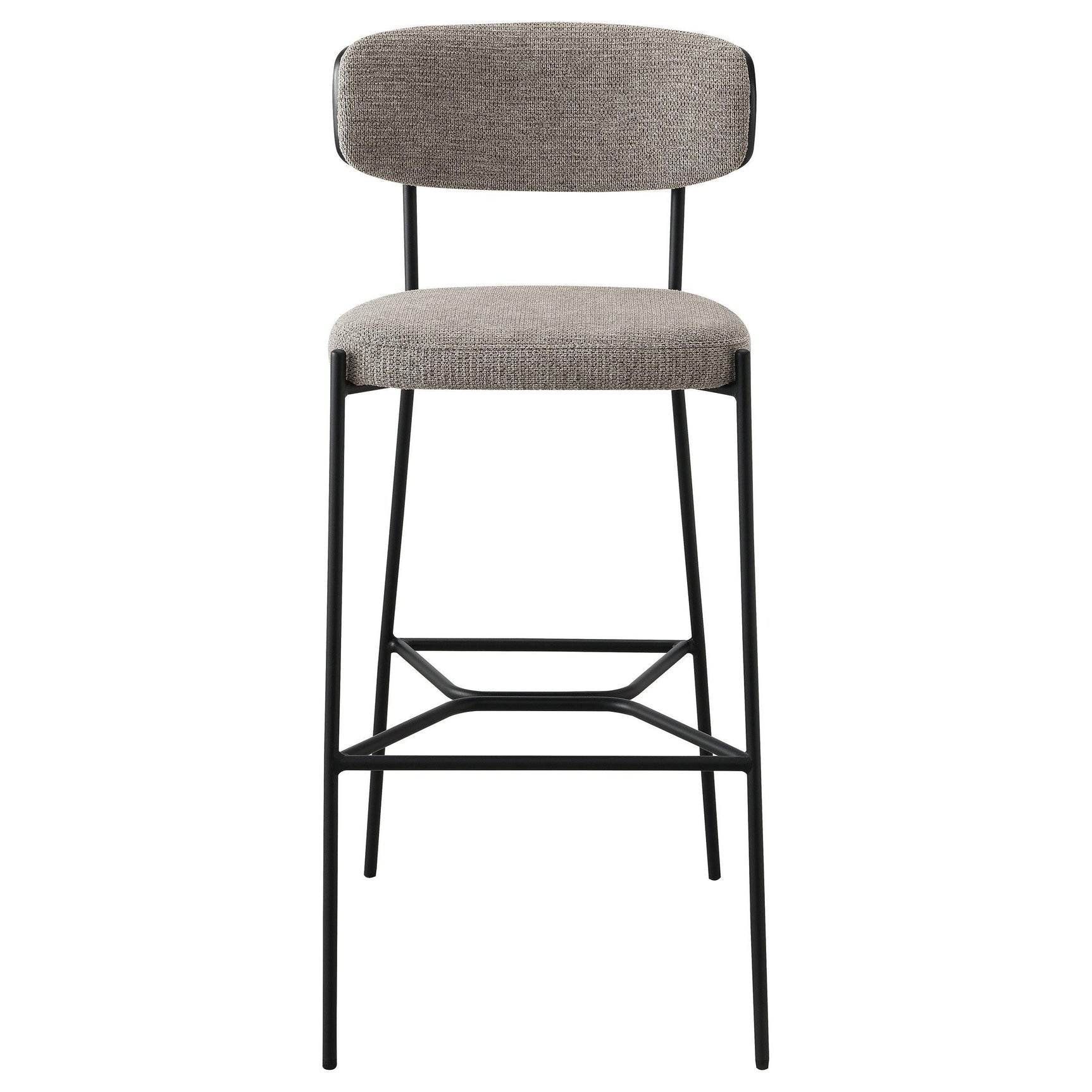 Elison Pub Height Bar Stool Light Brown (Set of 2) 182657 - Ella Furniture